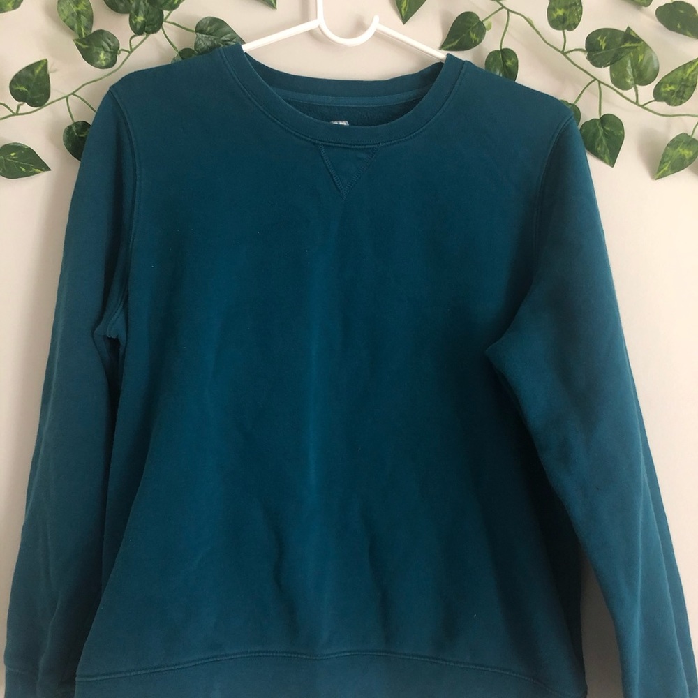 Plain Teal Sweatshirt